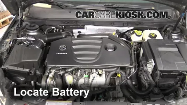 2011 Buick Regal CXL 2.0L 4 Cyl. Turbo FlexFuel Batterie Changement